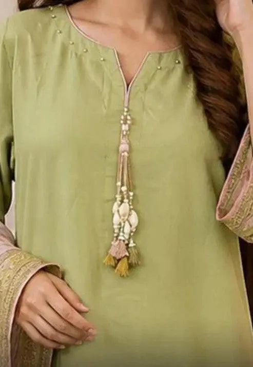Sage Bloom – 3 Piece Ready to Wear