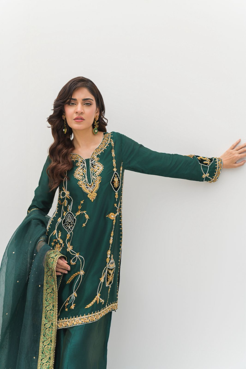 Bottle Green Elegance