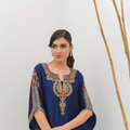 Electric Blue Kaftan