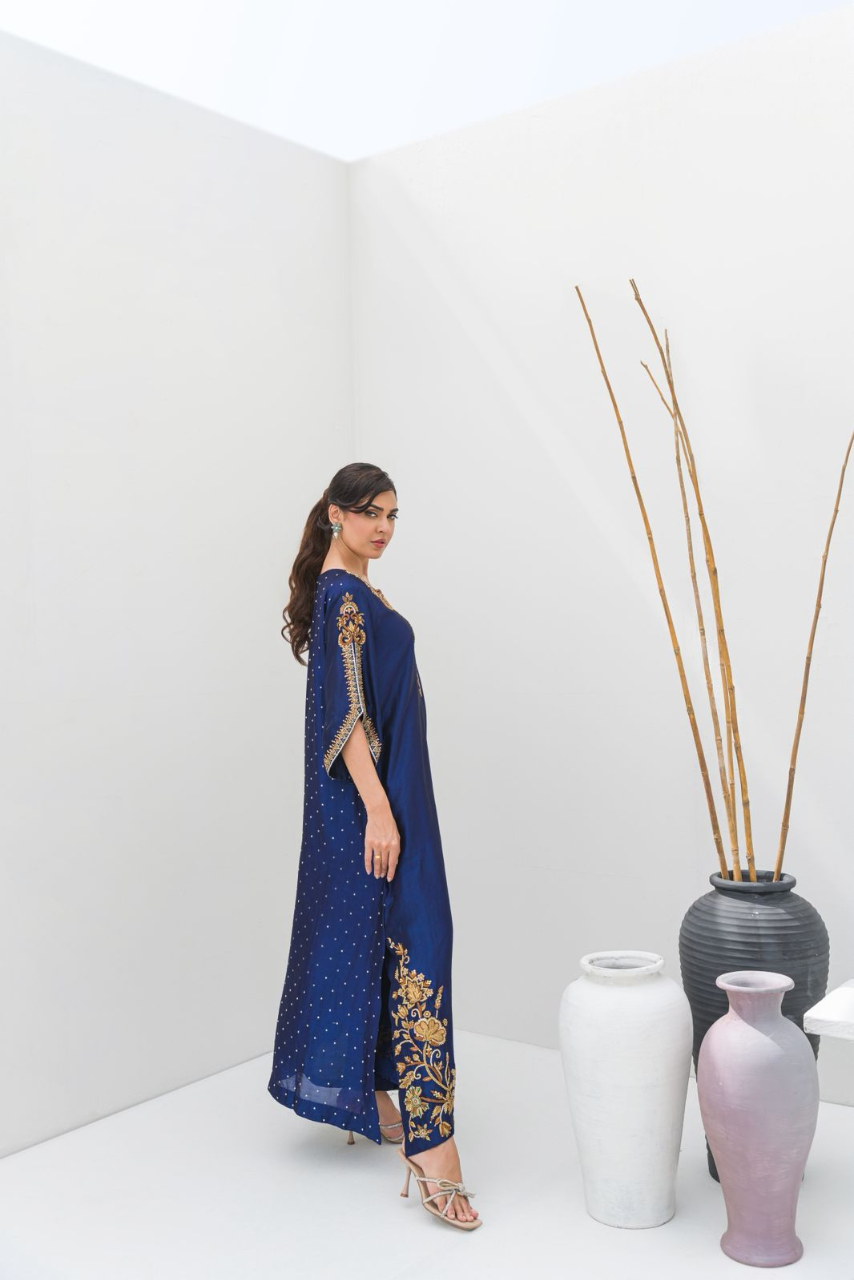 Electric Blue Kaftan