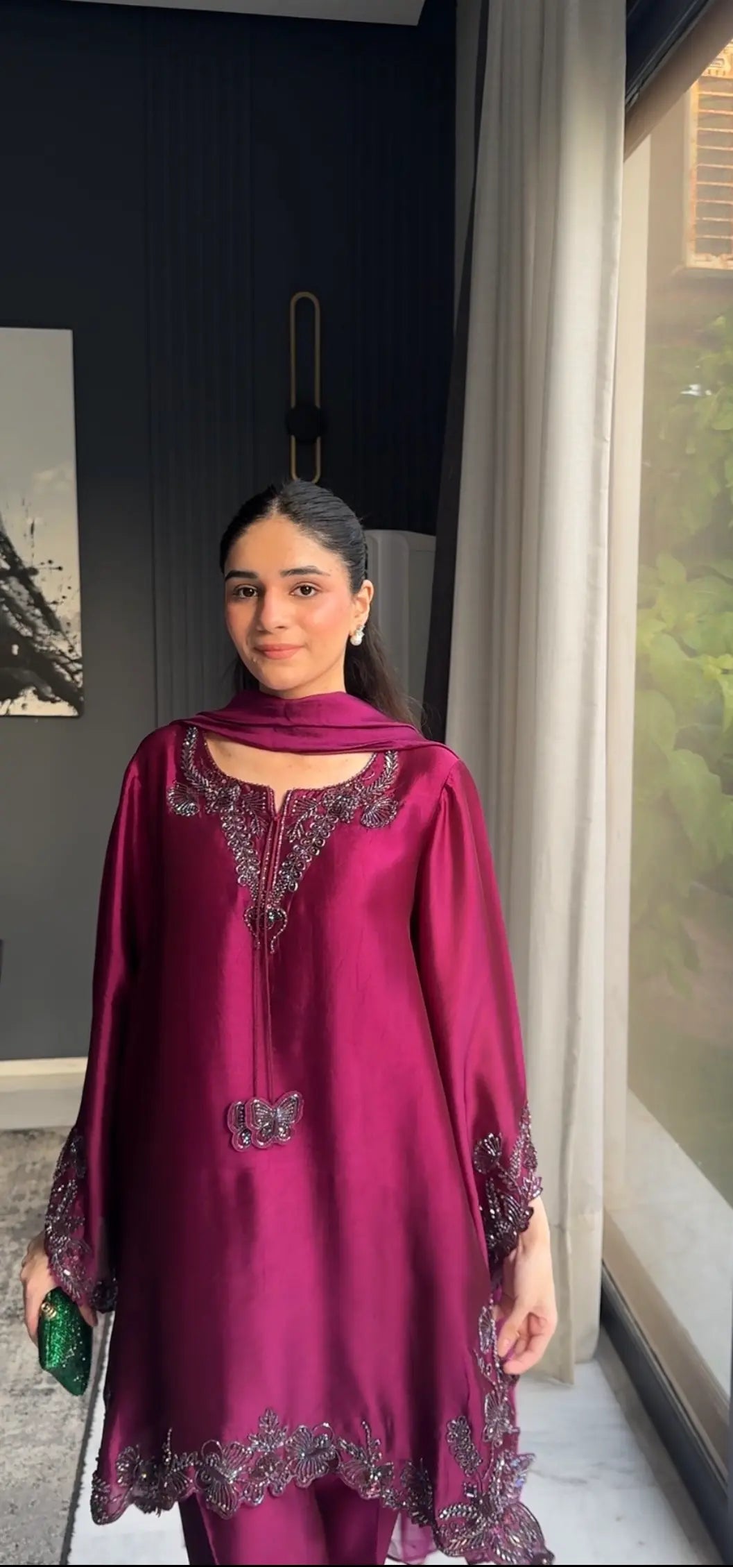 Raya Luxury Silk — Hand-Embellished Zardozi Outfit