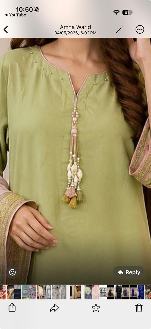 Sage Bloom – 3 Piece Ready to Wear