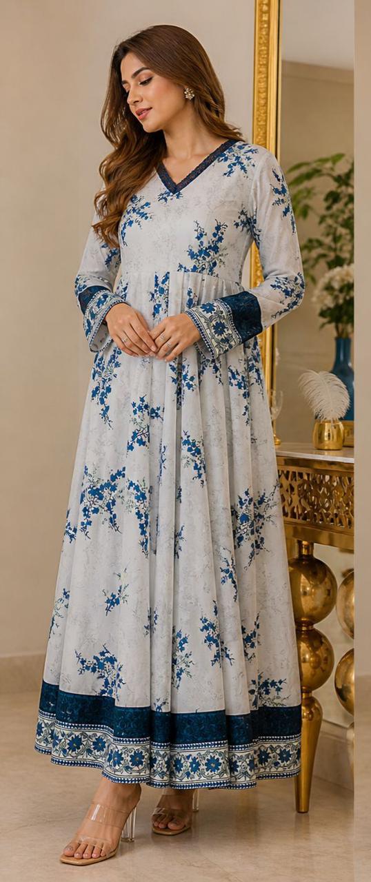 Laleh – Floor Length Frock&nbsp;